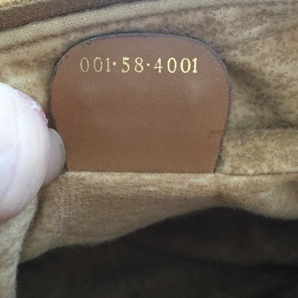 ❤️SOLD❤️GUCCI Vtg GG Monogram Tan/Cream CrossBody - Picture 8 of 8